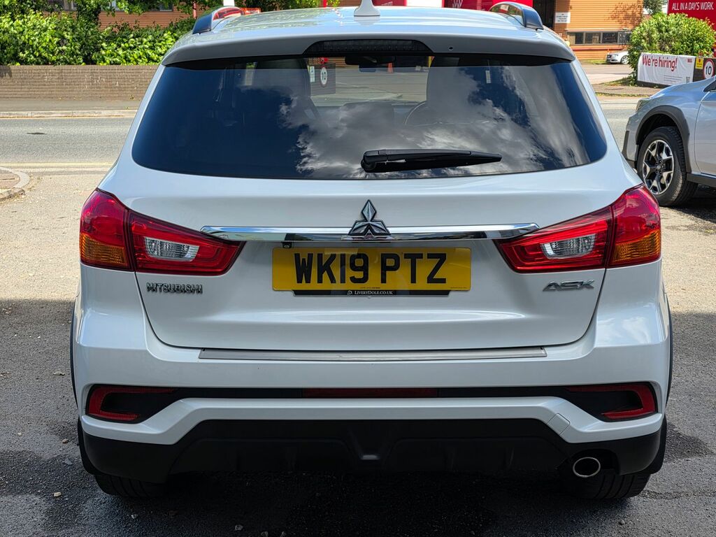 Mitsubishi ASX 1.6 Black Suv Euro 6 117 Ps WK19PTZ White #6