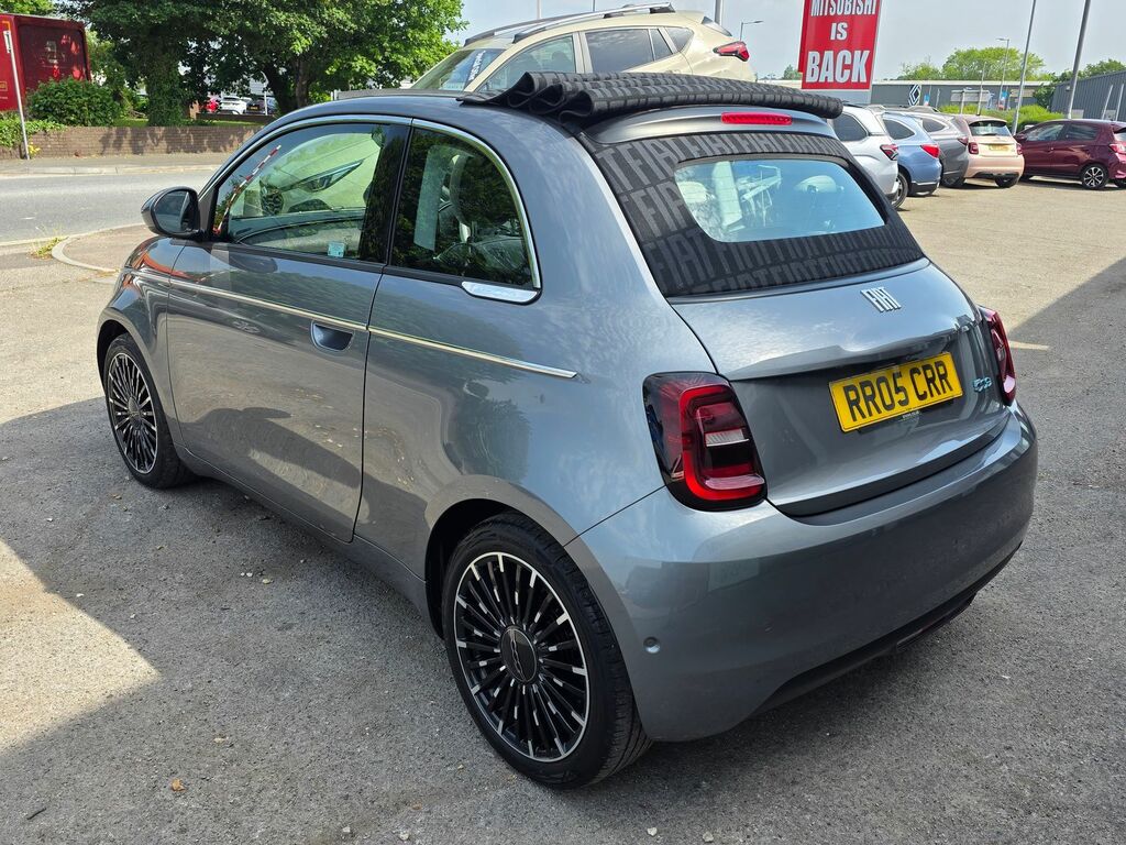 Fiat 500E C 42Kwh La Prima Convertible 118 Grey #6