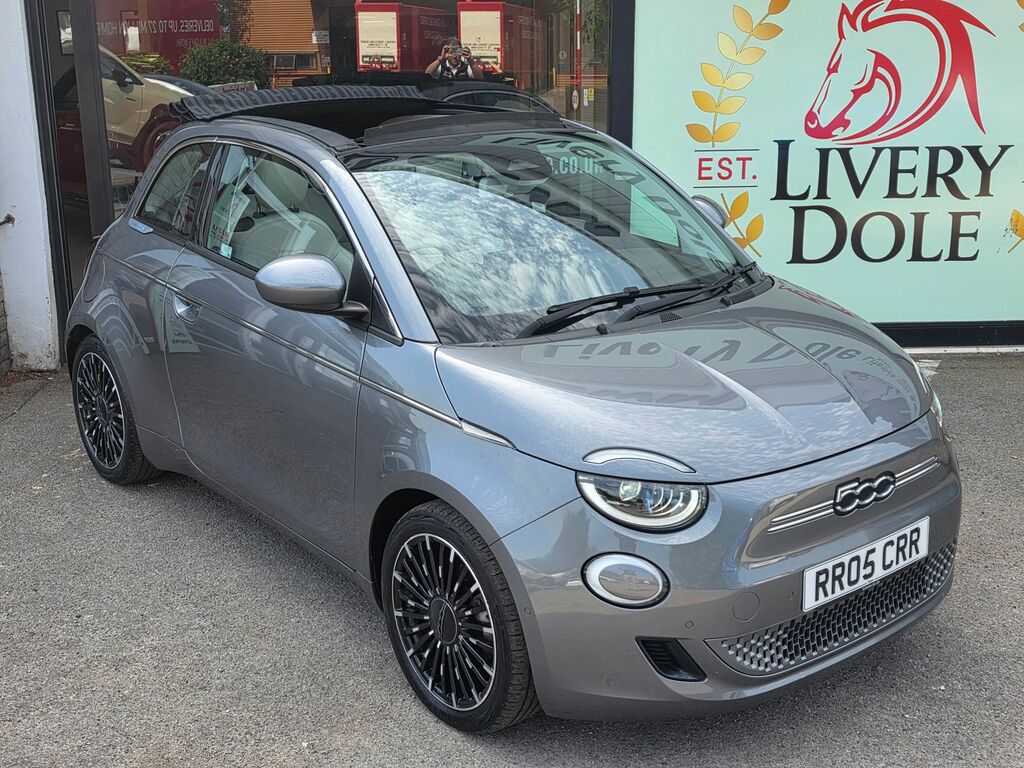 Fiat 500E C 42Kwh La Prima Convertible 118 Grey #3