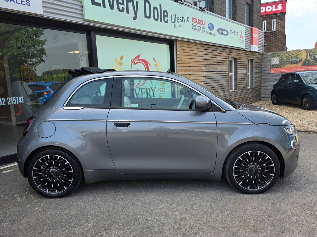 Fiat 500E C 42Kwh La Prima Convertible 118 Grey #2