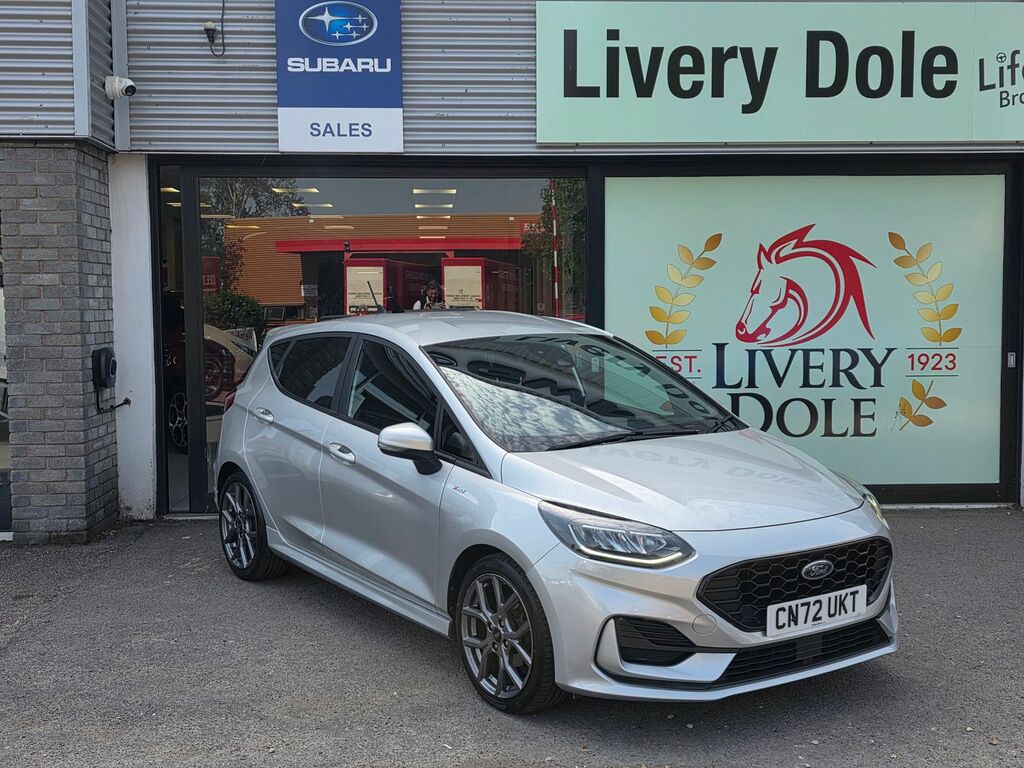 Ford Fiesta 1.0T Ecoboost St-line Hatchback Silver
