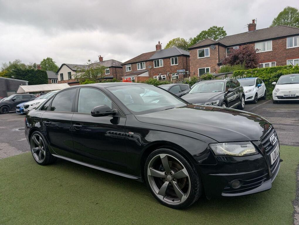 Audi A4 Saloon 2.0 Tdi Black Edition Quattro Euro 5 Ss Black #4