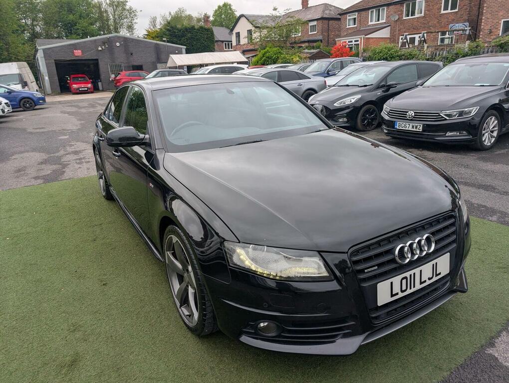Audi A4 Saloon 2.0 Tdi Black Edition Quattro Euro 5 Ss Black #6