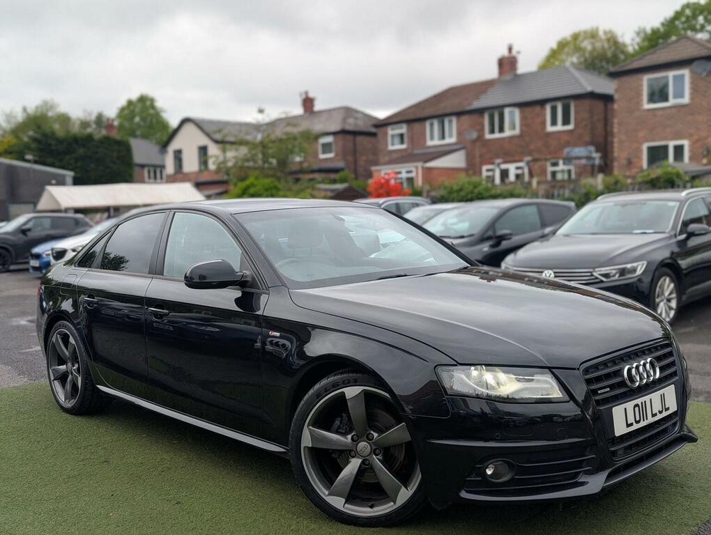 Audi A4 Saloon 2.0 Tdi Black Edition Quattro Euro 5 Ss Black