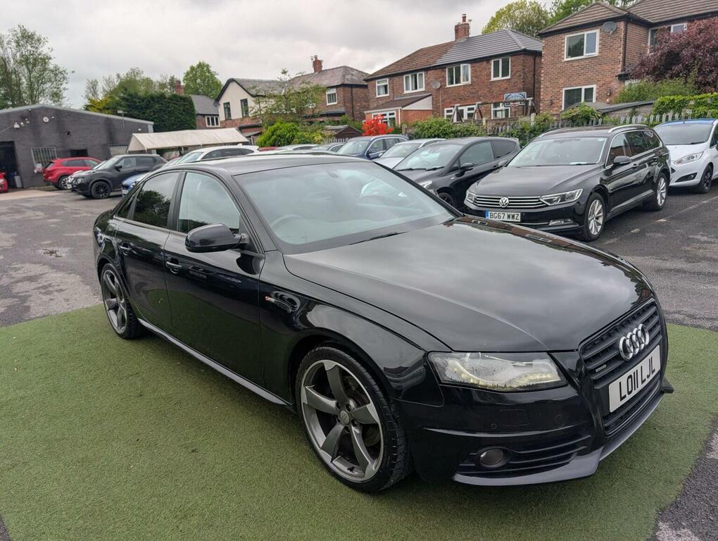 Audi A4 Saloon 2.0 Tdi Black Edition Quattro Euro 5 Ss Black #5