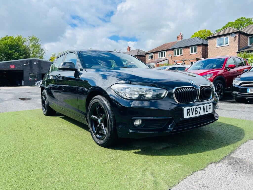 BMW 1 Series Hatchback 1.5 116D Se Euro 6 Ss 201767 RV67VUF Black #6