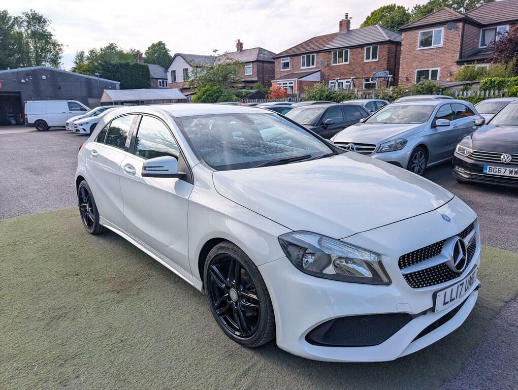 Mercedes-Benz A Class Hatchback 1.6 A160 Amg Line Euro 6 Ss 2017 LL17UME White #5