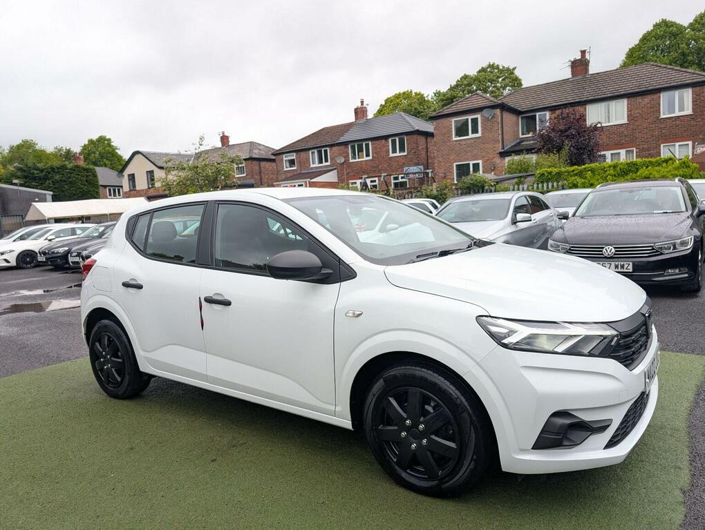 Dacia Sandero Hatchback 1.0 Sce Essential Euro 6 Ss 2022 MA22JUJ White #4