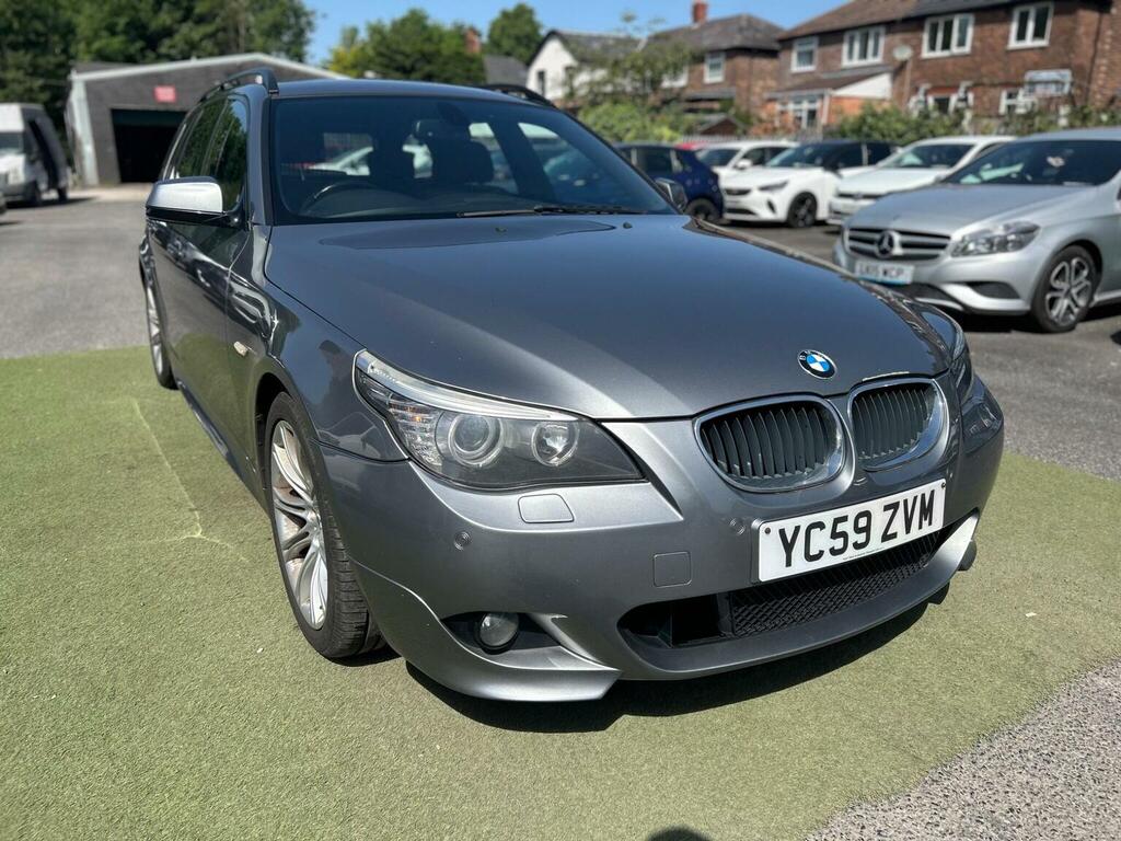 BMW 5 Series Estate 2.0 520D M Sport Touring Steptronic Euro 4 Grey #4