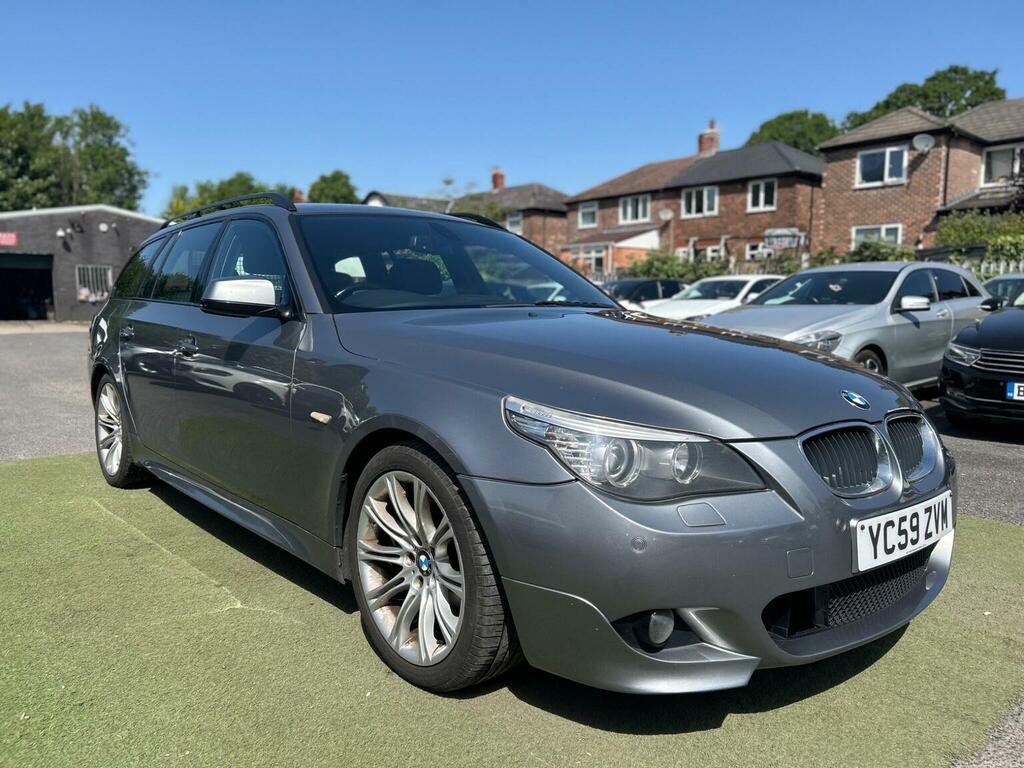 BMW 5 Series Estate 2.0 520D M Sport Touring Steptronic Euro 4 Grey #2