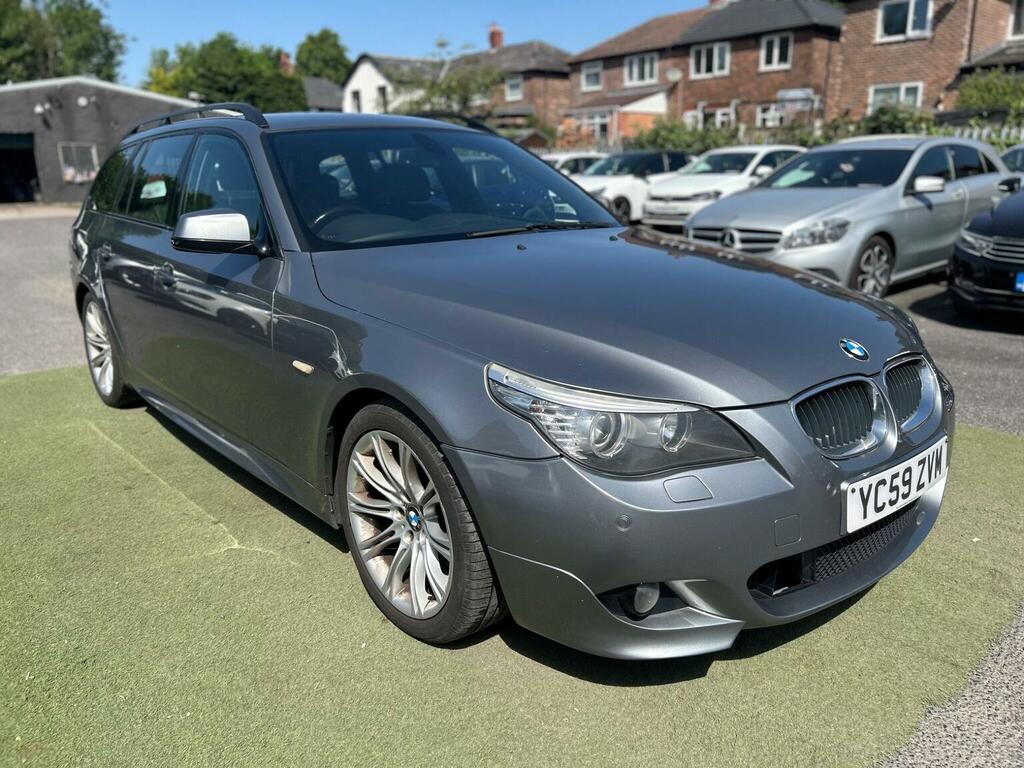 BMW 5 Series Estate 2.0 520D M Sport Touring Steptronic Euro 4 Grey #3