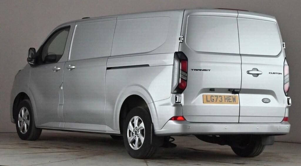 Ford Transit Custom Panel Van 2.0 300 Ecoblue Limited L2 H1 Euro 6 S LG73HEW Silver #3