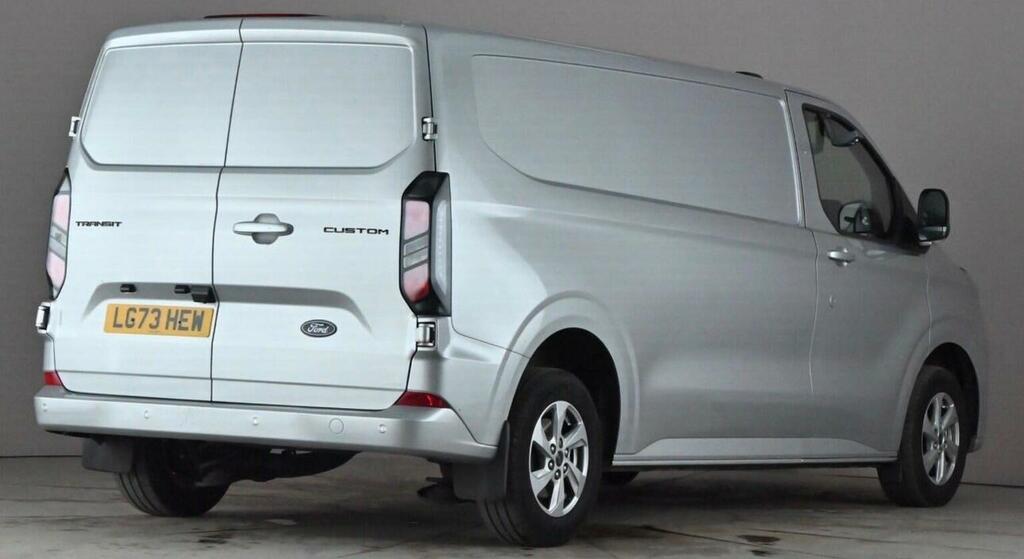 Ford Transit Custom Panel Van 2.0 300 Ecoblue Limited L2 H1 Euro 6 S LG73HEW Silver #2
