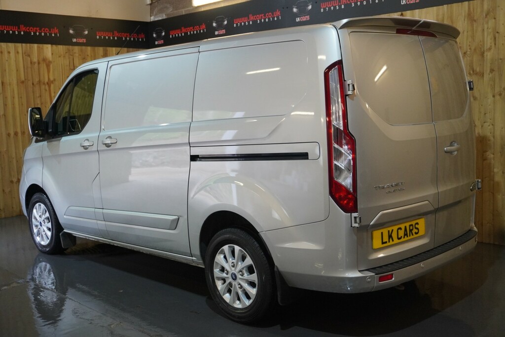 Ford Transit Custom 2.0 300 Ecoblue Limited BD69VVJ Silver #3