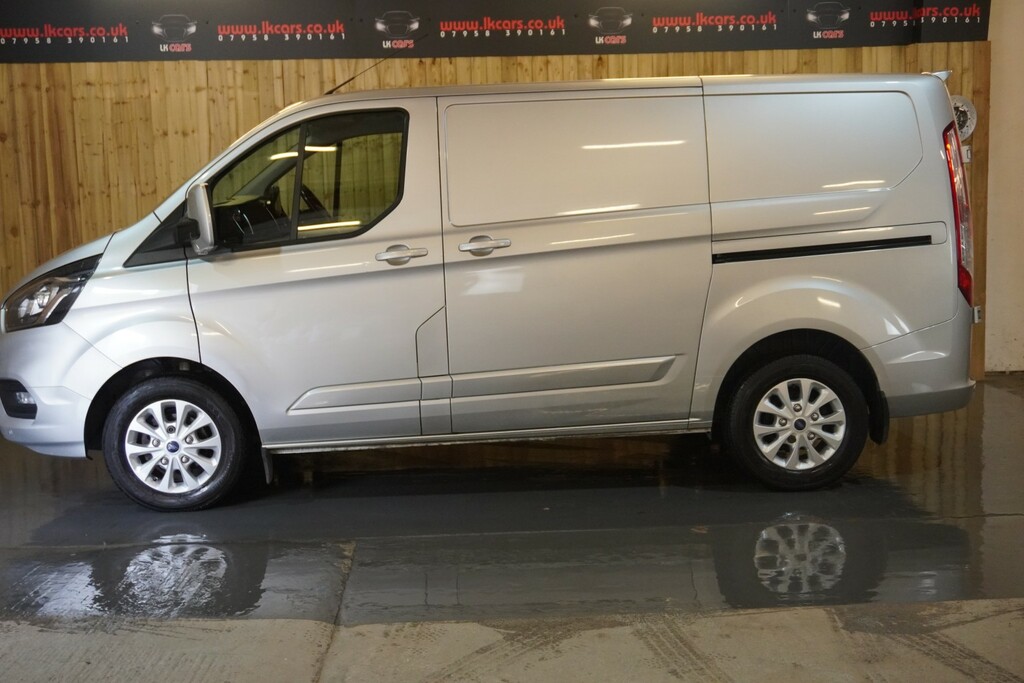 Ford Transit Custom 2.0 300 Ecoblue Limited BD69VVJ Silver #5