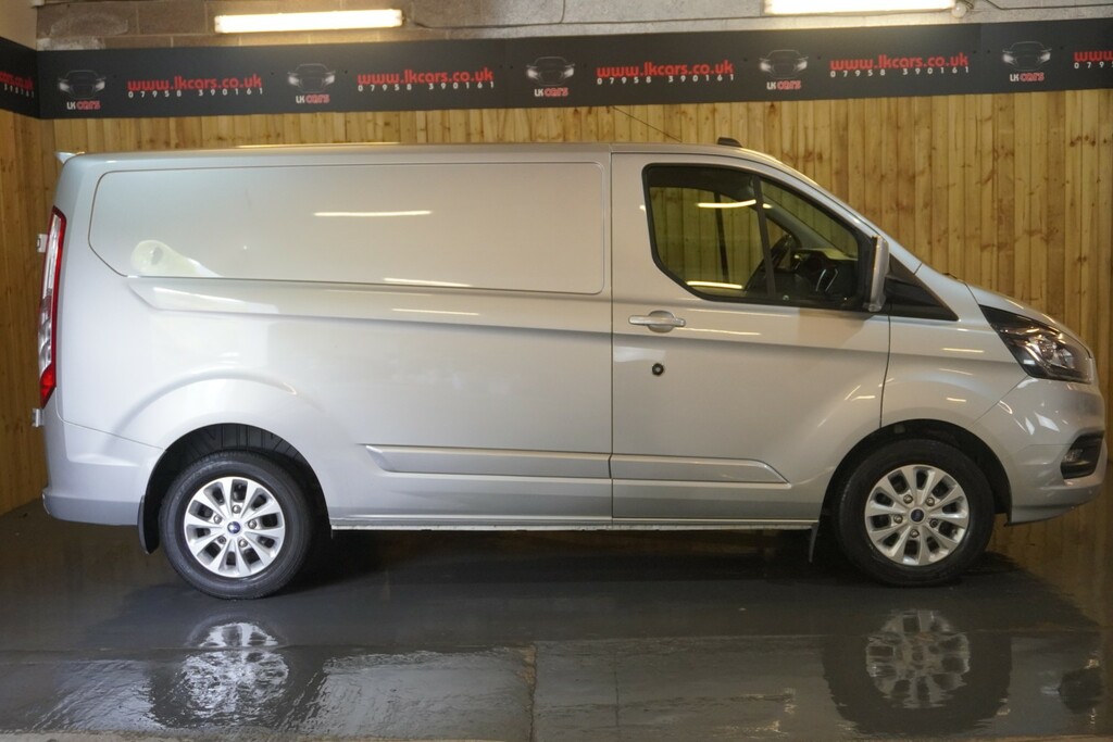 Ford Transit Custom 2.0 300 Ecoblue Limited BD69VVJ Silver #6