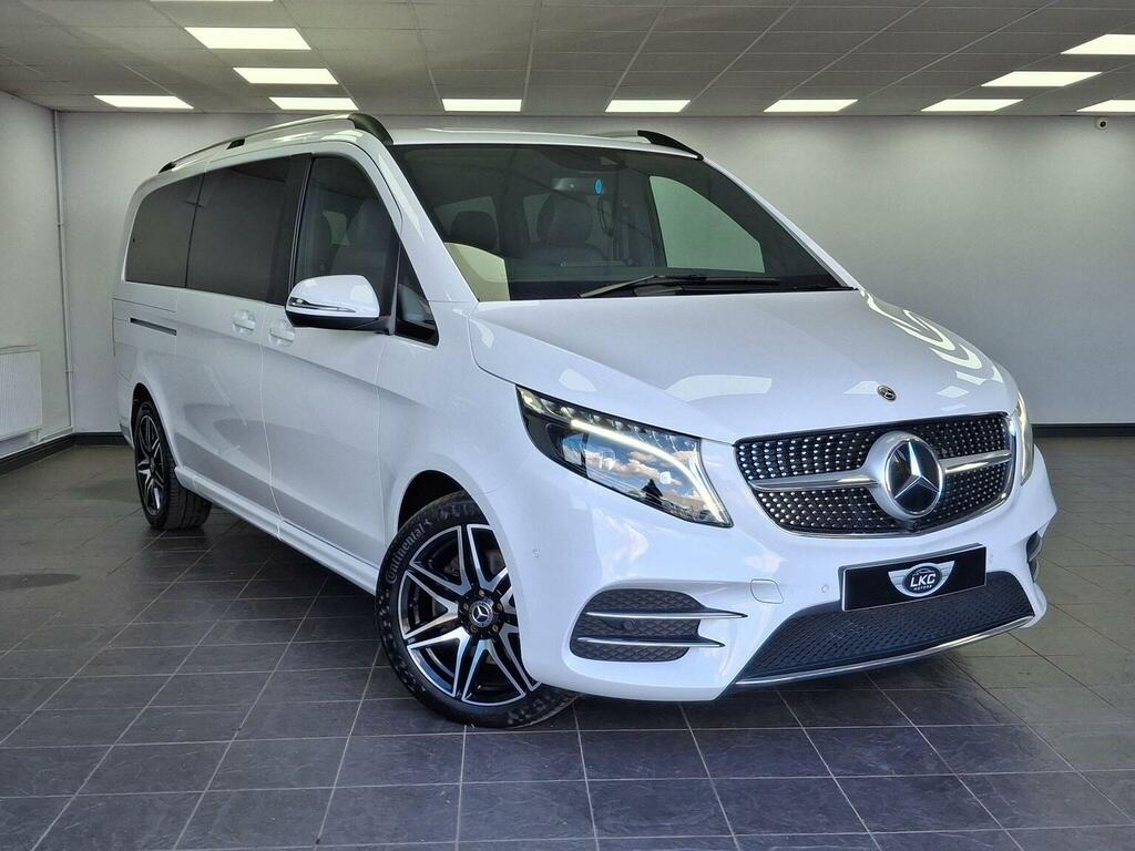 Mercedes-Benz V Class Mpv 2.0 V300d Amg Line G-tronic Euro 6 Ss HX24UXP White #5
