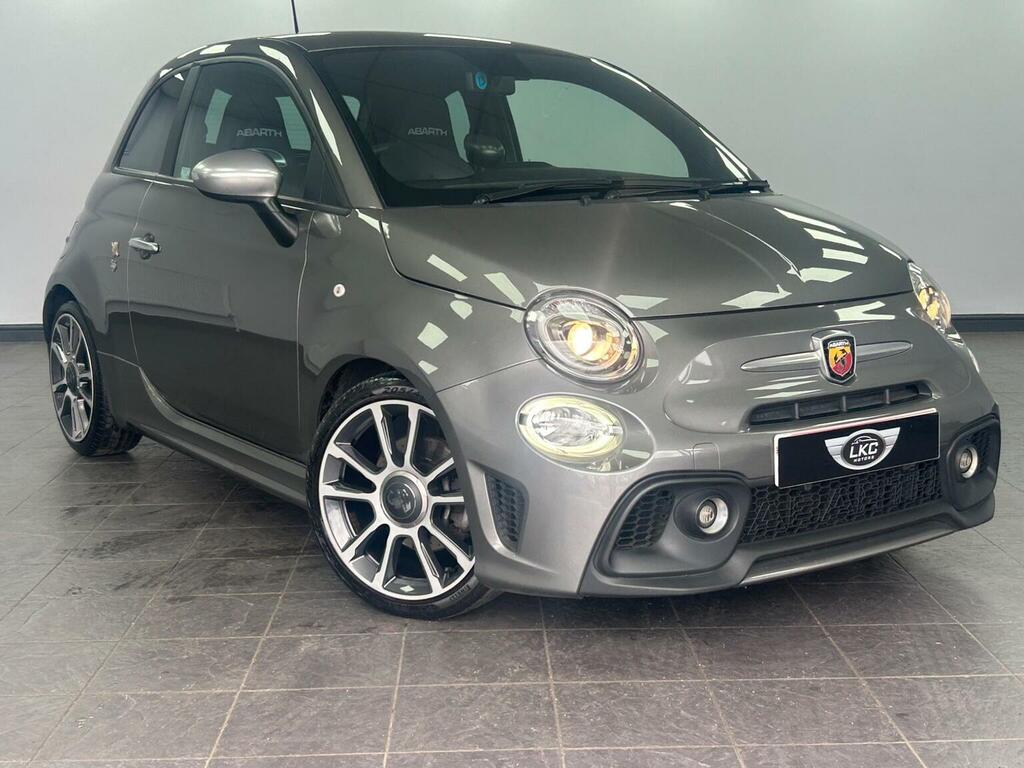 Abarth 595 Hatchback 1.4 T-jet Turismo Euro 6 2022 LK22UWB Grey #4