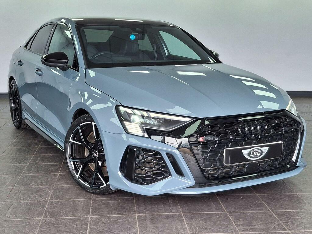 Audi RS3 Saloon 2.5 Tfsi Vorsprung S Tronic Quattro Euro 6 EA73WPP Grey #5