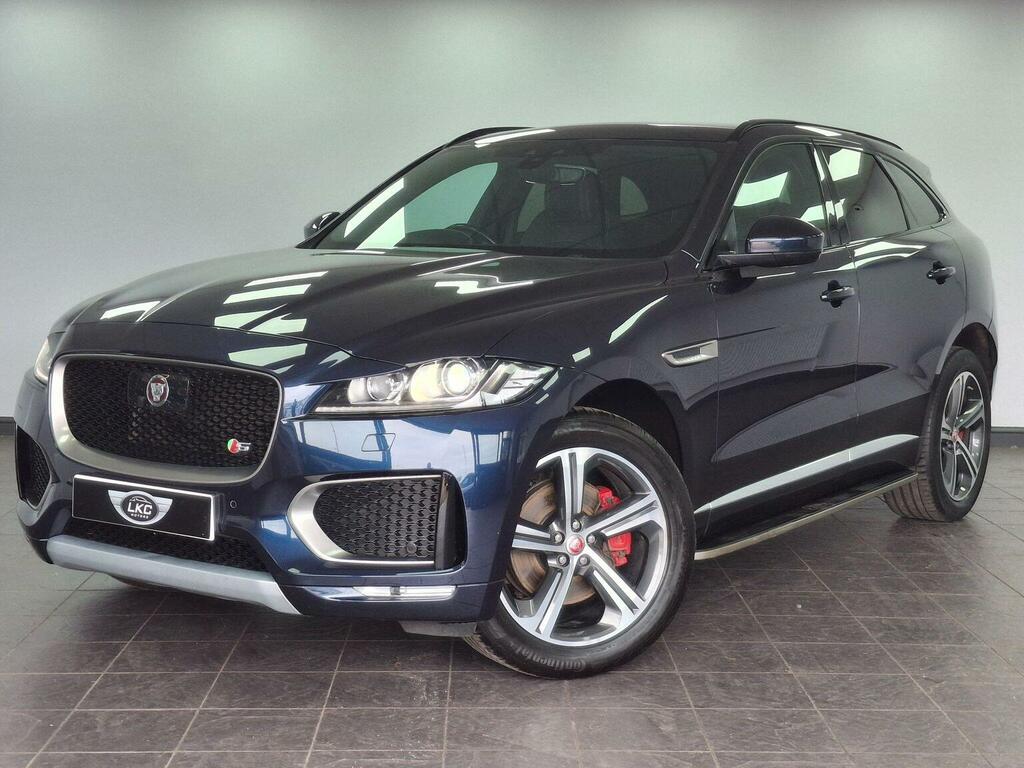 Jaguar F-Pace Suv 3.0 D300 V6 S Awd Euro 6 Ss 2019 Blue