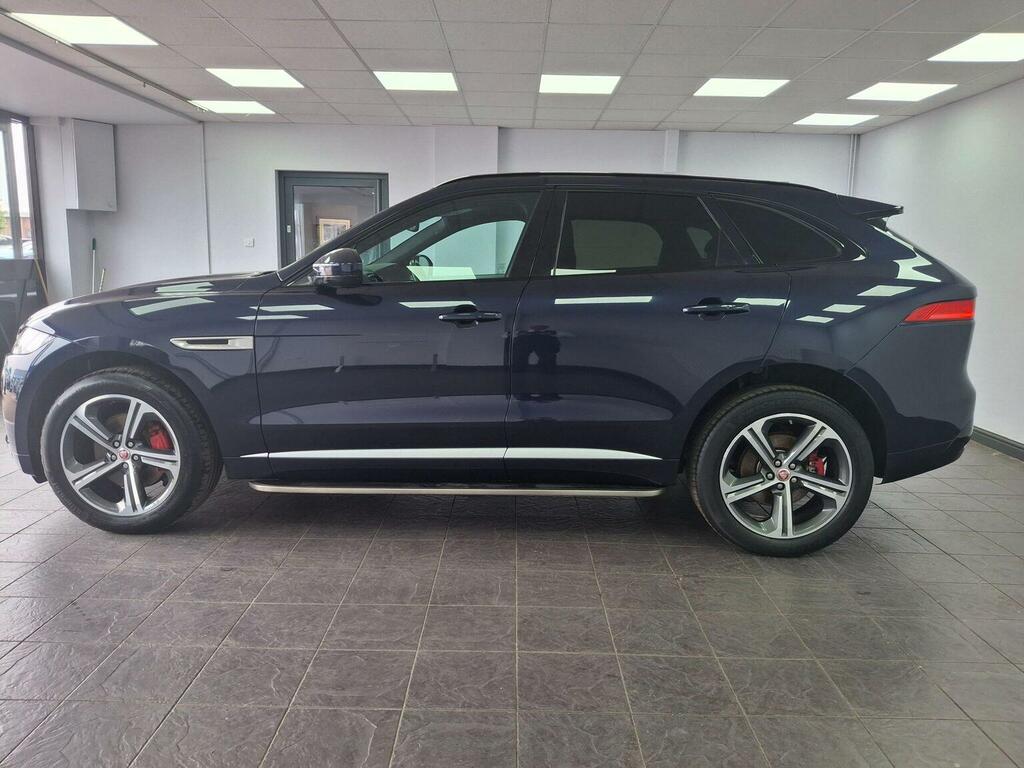 Jaguar F-Pace Suv 3.0 D300 V6 S Awd Euro 6 Ss 2019 YT19BUW Blue #2