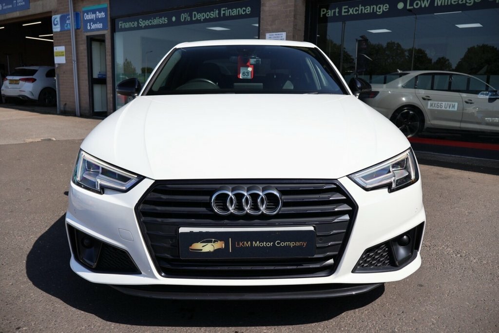 Audi A4 2L Black Edition KM69HJD White #2