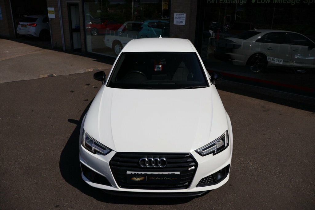 Audi A4 2L Black Edition KM69HJD White #4