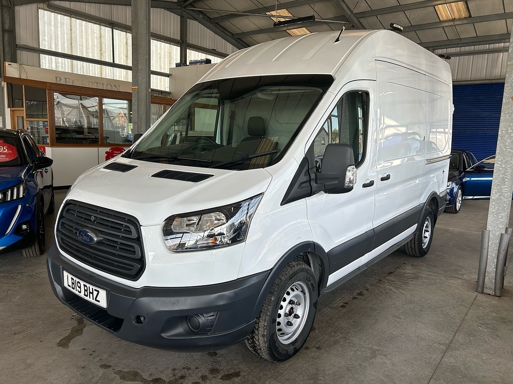 Ford Transit Custom 350 Ecoblue LB19BHZ White #2