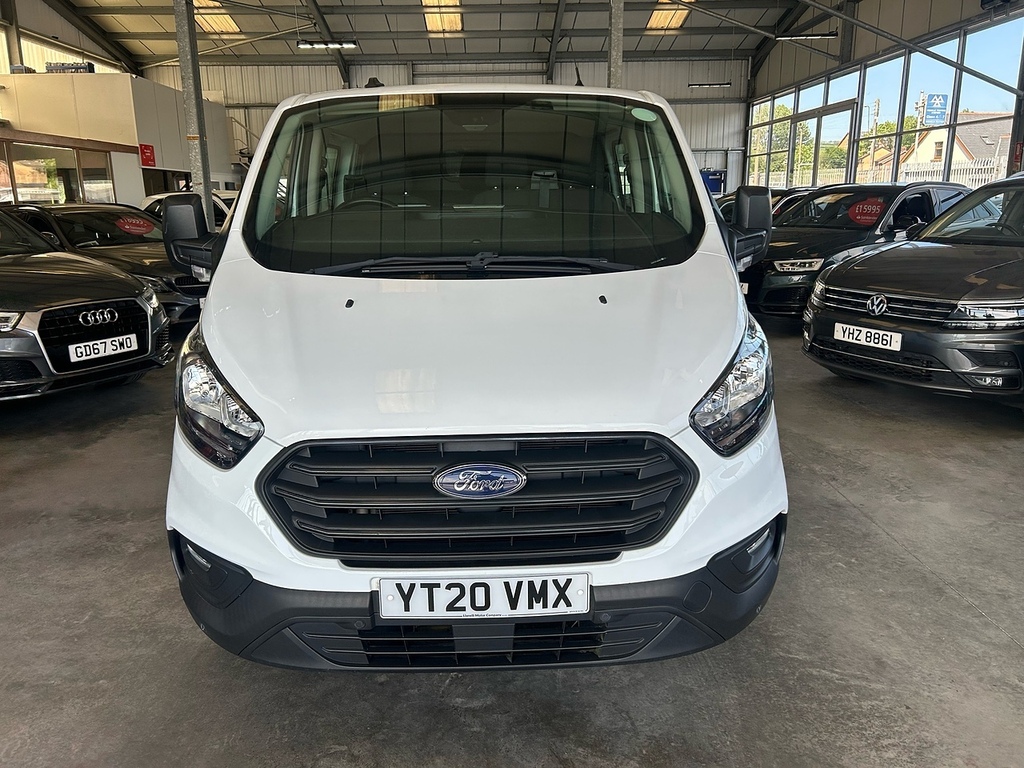 Ford Transit Custom 2.0 320 Ecoblue Leader Crew Van Double Cab Die YT20VMX White #3