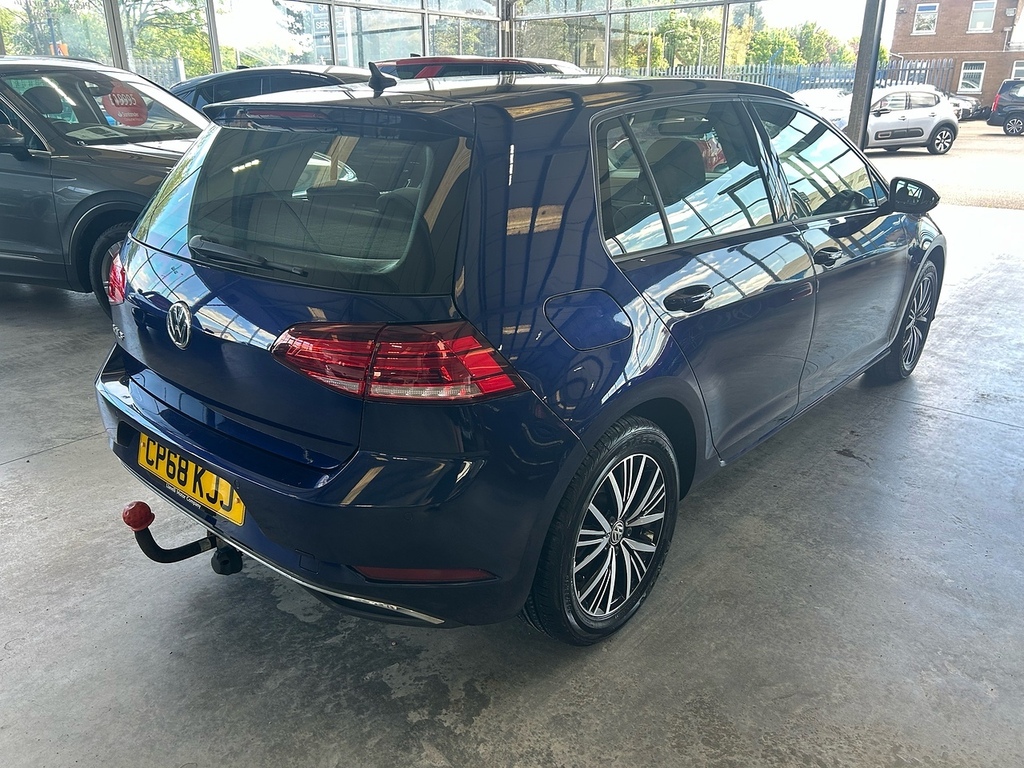 Volkswagen Golf 1.5 Tsi Evo Se Hatchback Euro 6 CP68KJJ Blue #4