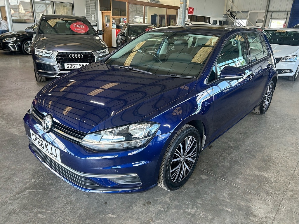 Volkswagen Golf 1.5 Tsi Evo Se Hatchback Euro 6 CP68KJJ Blue #2