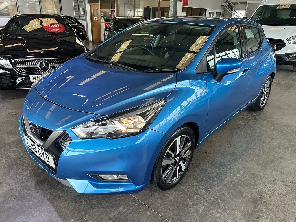 Nissan Micra 0.9 Ig-t Acenta Limited Edition Hatchback Petr Blue #2