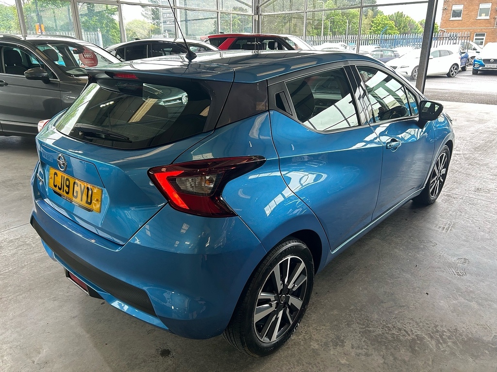 Nissan Micra 0.9 Ig-t Acenta Limited Edition Hatchback Petr Blue #4