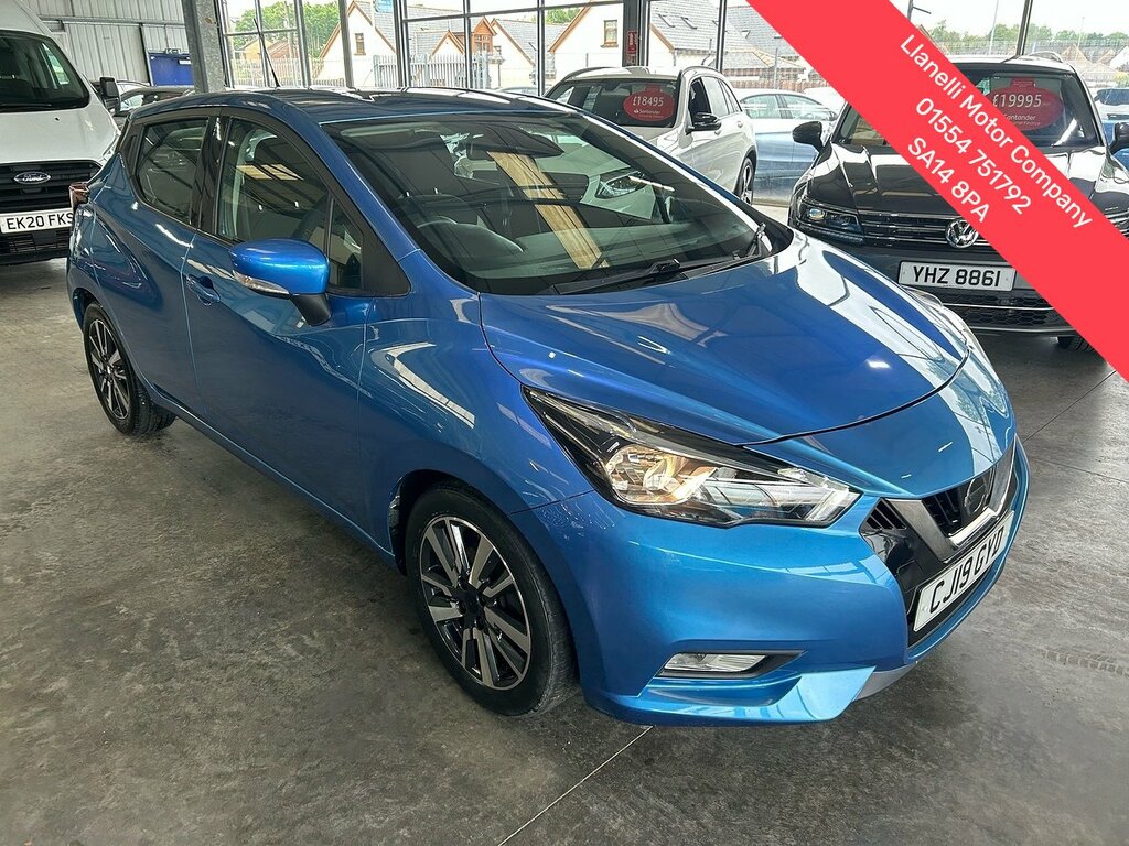 Nissan Micra 0.9 Ig-t Acenta Limited Edition Hatchback Petr Blue