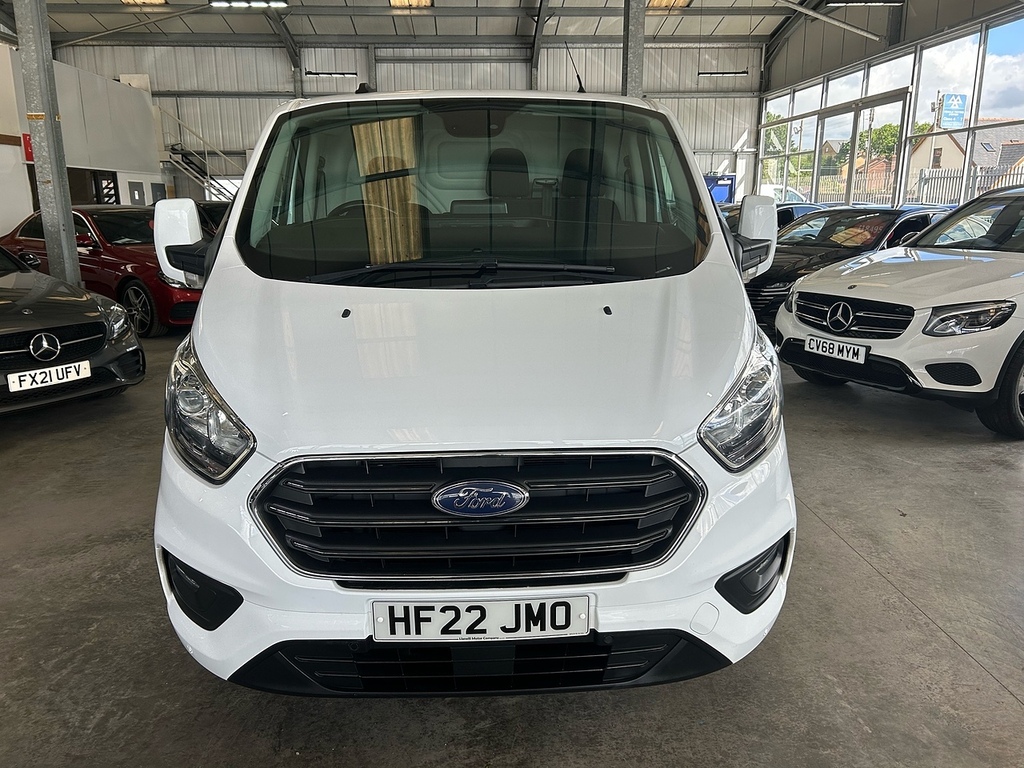 Ford Transit Custom 2.0 300 Ecoblue Limited Panel Van Manua HF22JMO White #3