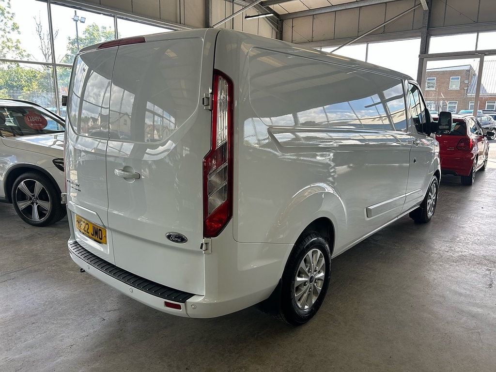 Ford Transit Custom 2.0 300 Ecoblue Limited Panel Van Manua HF22JMO White #4