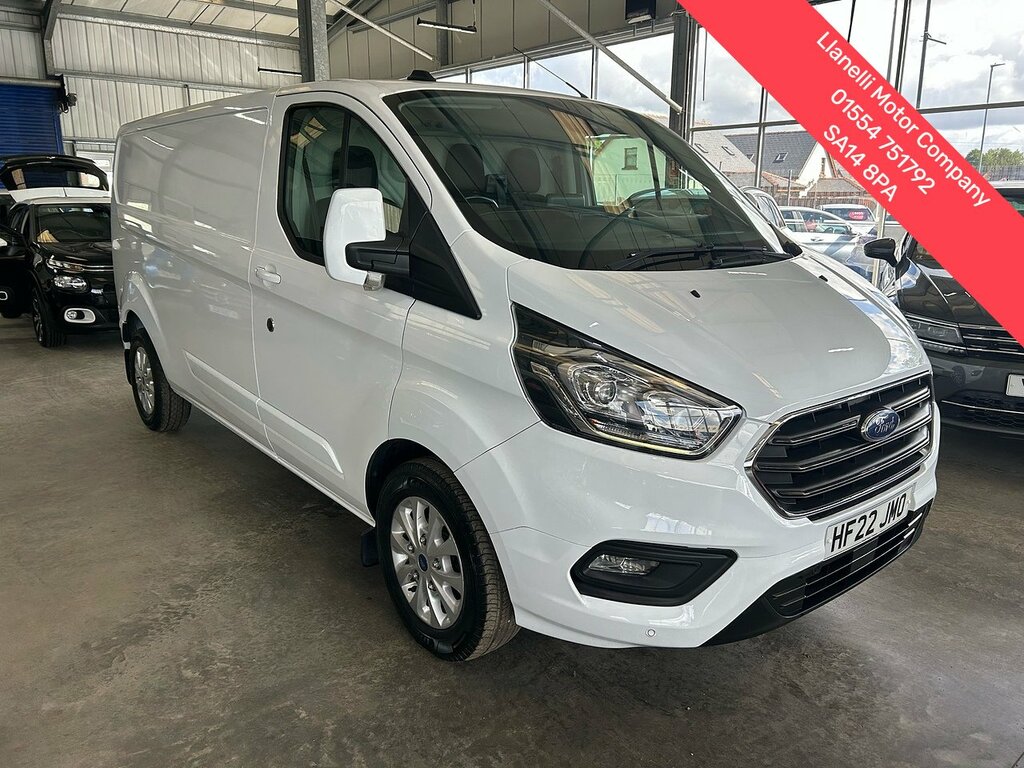 Ford Transit Custom 2.0 300 Ecoblue Limited Panel Van Manua White