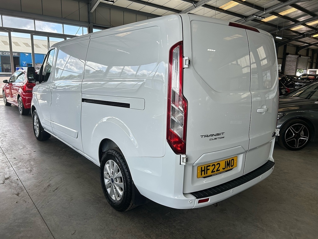 Ford Transit Custom 2.0 300 Ecoblue Limited Panel Van Manua HF22JMO White #5