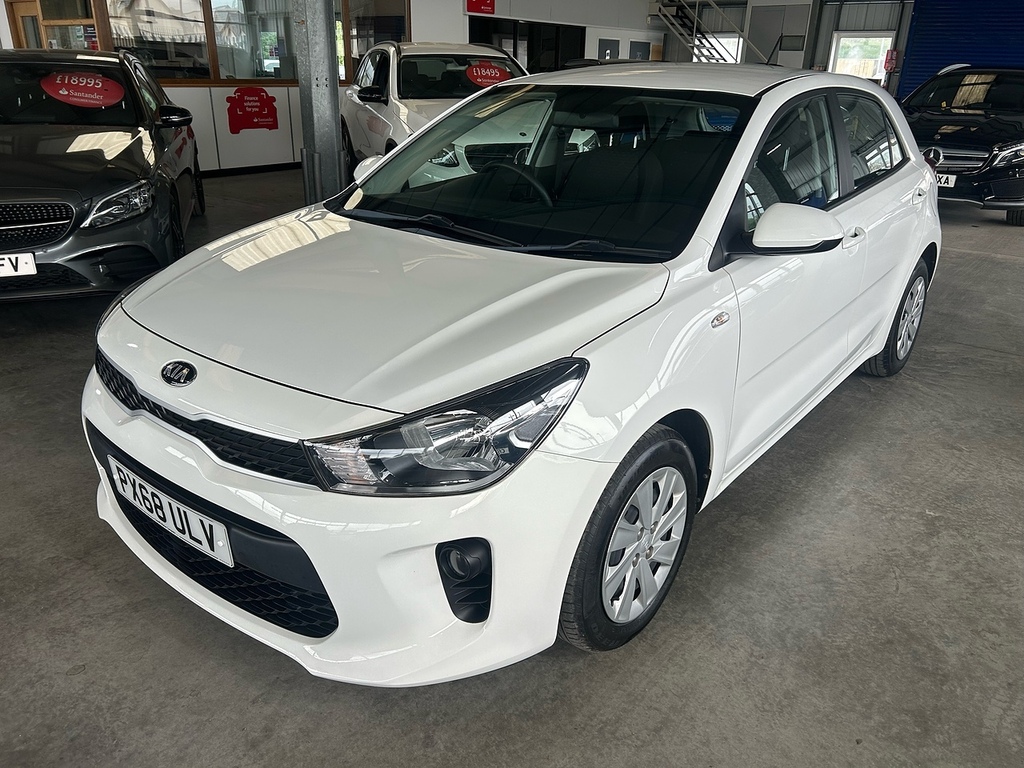 Kia RIO 1.25 1 Hatchback Euro 6 Ss 8 White #2