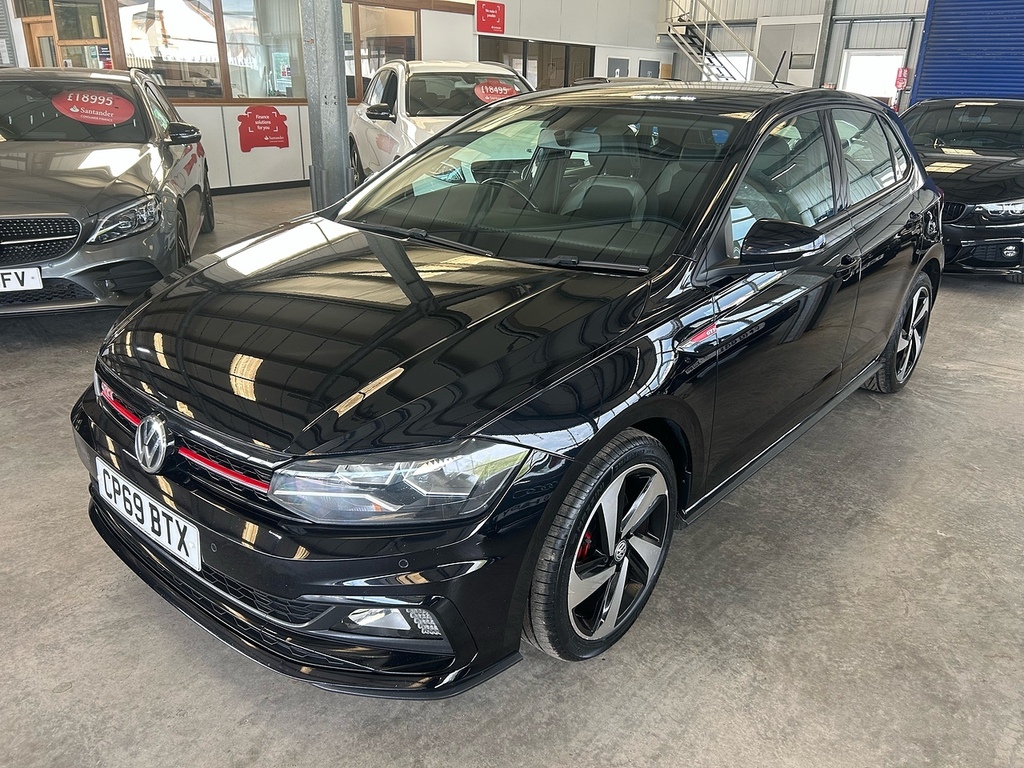 Volkswagen Polo 2.0 Tsi Gpf Gti Hatchback Dsg Euro 6 S CP69BTX Black #2