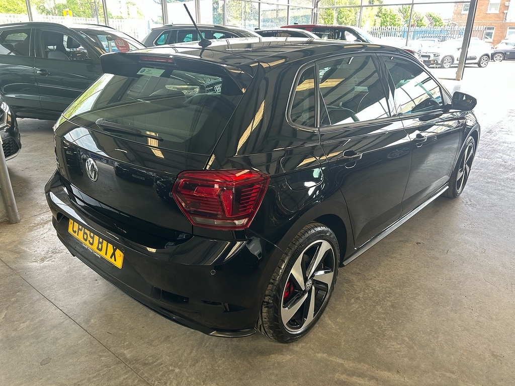 Volkswagen Polo 2.0 Tsi Gpf Gti Hatchback Dsg Euro 6 S CP69BTX Black #4