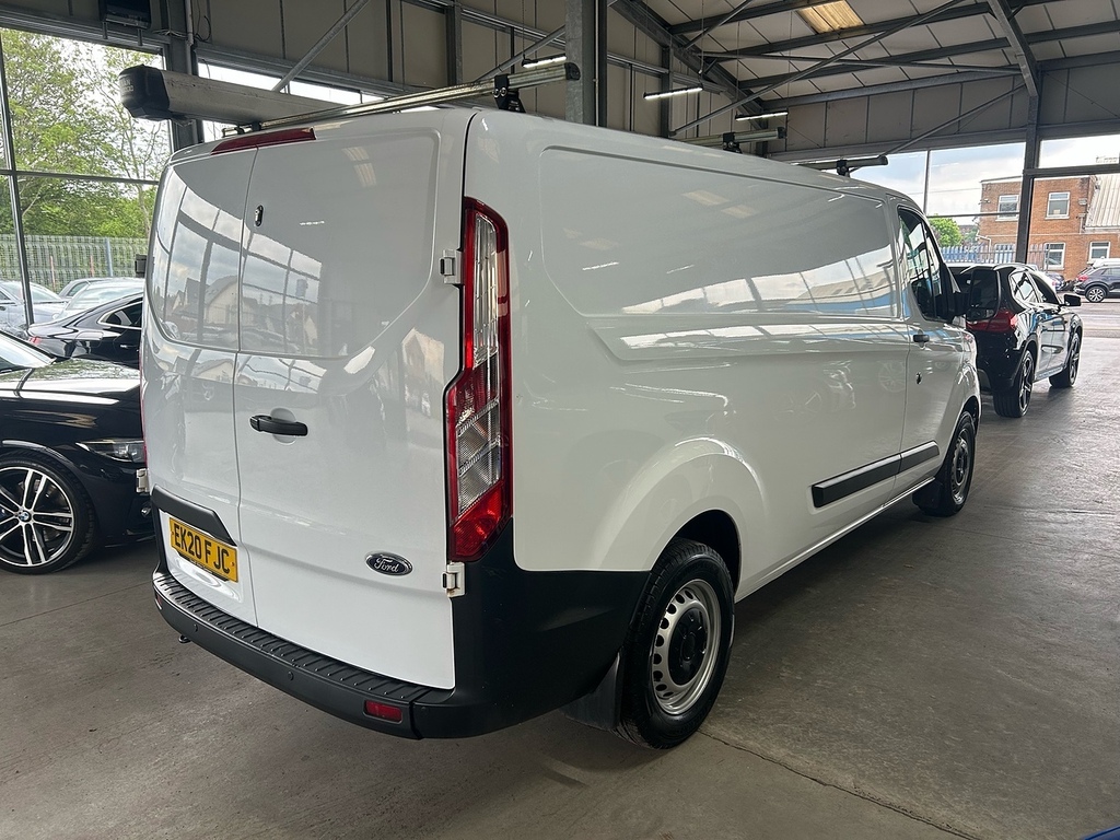 Ford Transit Custom 2.0 320 Ecoblue Leader Panel Van EK20FJC White #4