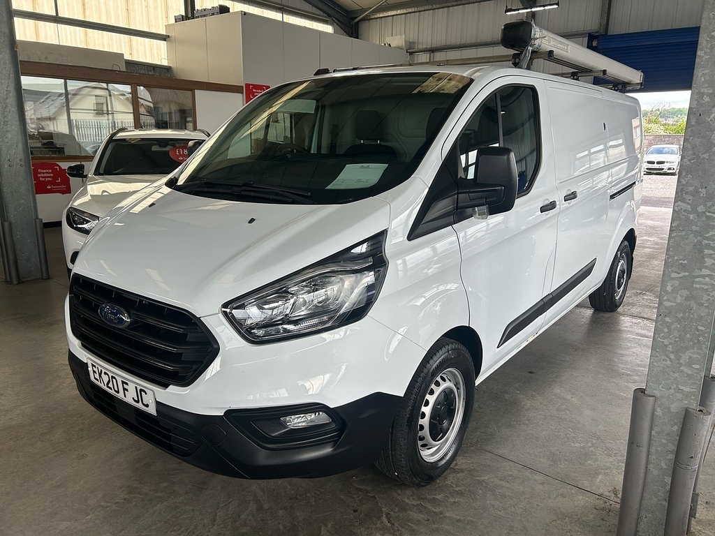 Ford Transit Custom 2.0 320 Ecoblue Leader Panel Van EK20FJC White #2