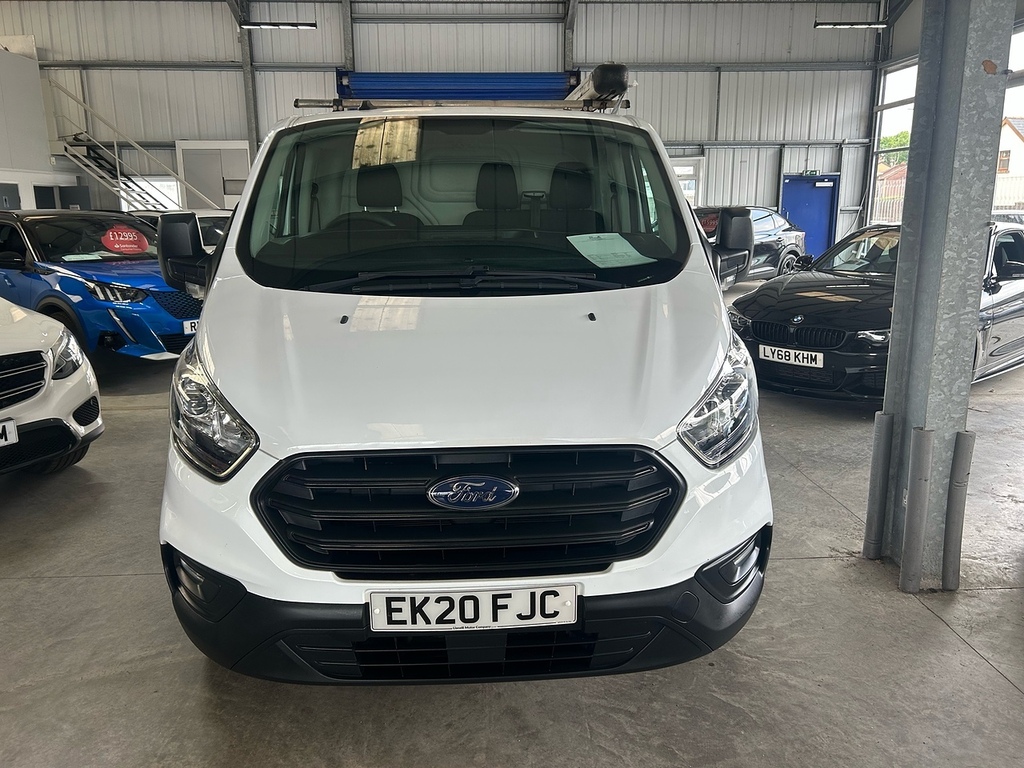 Ford Transit Custom 2.0 320 Ecoblue Leader Panel Van EK20FJC White #3