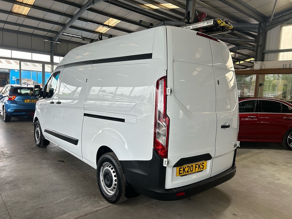 Ford Transit Custom 2.0 320 Ecoblue Leader Panel Van EK20FKS White #4