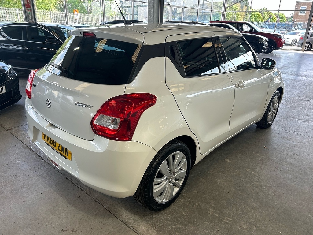 Suzuki Swift 1.0 Boosterjet Gpf Sz-t Hatchback Manua KK68ZWN White #4