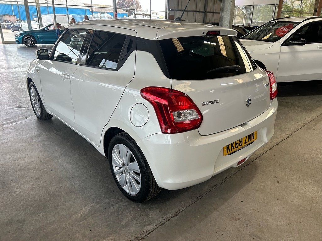 Suzuki Swift 1.0 Boosterjet Gpf Sz-t Hatchback Manua KK68ZWN White #5