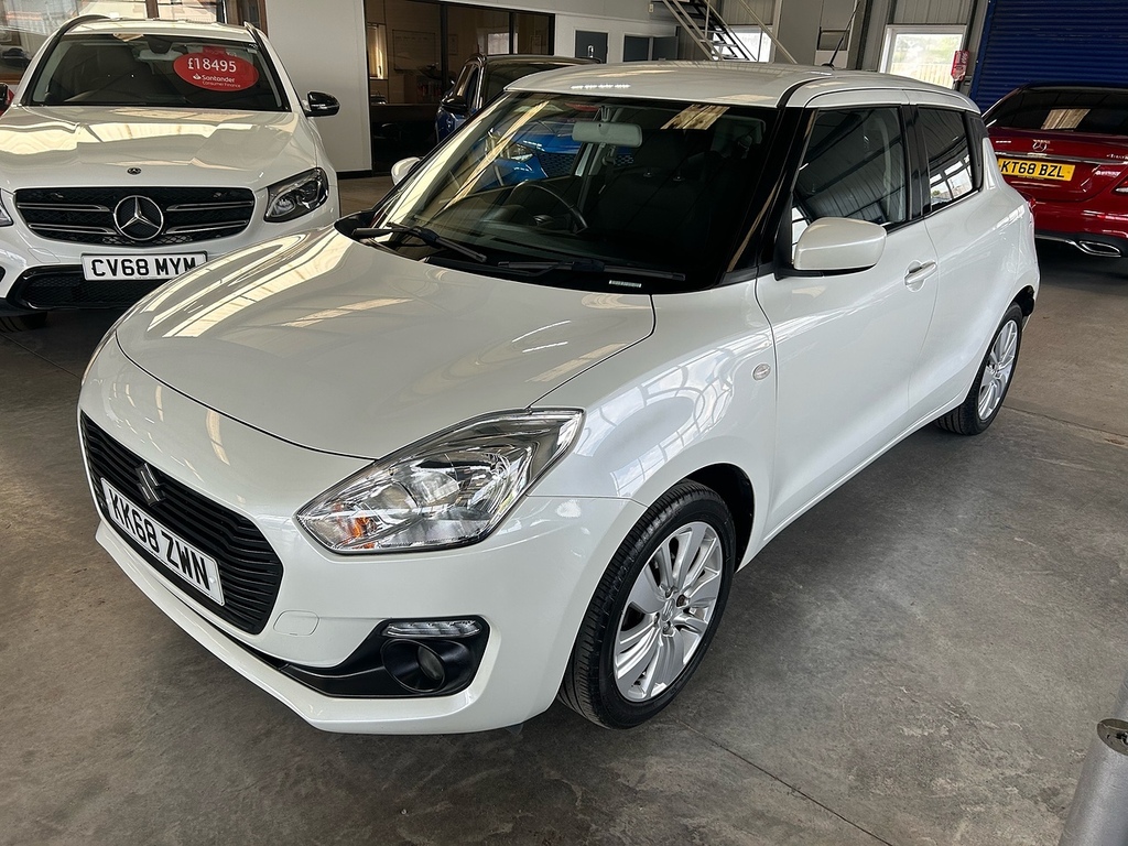 Suzuki Swift 1.0 Boosterjet Gpf Sz-t Hatchback Manua KK68ZWN White #2