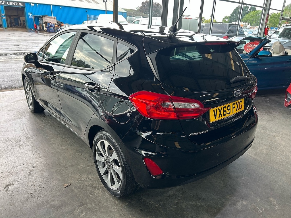 Ford Fiesta 1.1 Ti-vct Trend Hatchback Euro VX69FXG Black #5