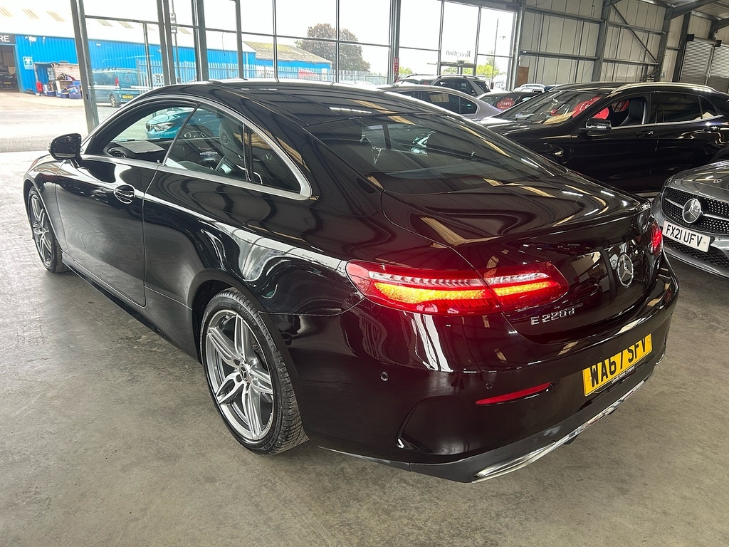 Mercedes-Benz E Class 2.0 E220d Amg Line Coupe G-tronic Euro WA67SFV Black #5